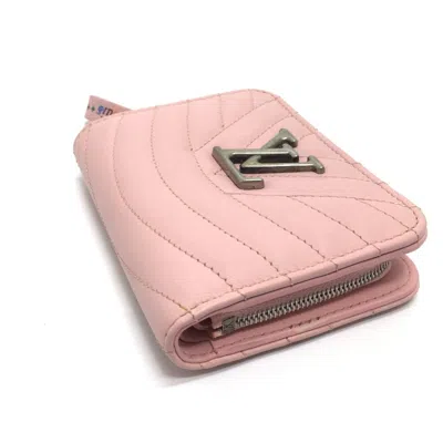 Pre-owned Louis Vuitton Pink Leather Wallet (bi-fold) ()