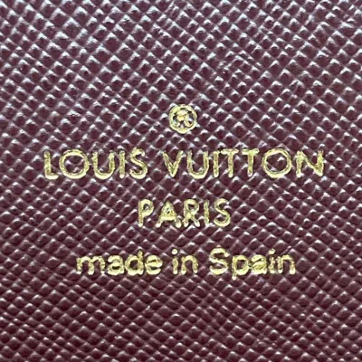 Pre-owned Louis Vuitton Pink Long Wallet (tri-fold) ()