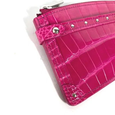 Pre-owned Louis Vuitton Pink Other Coin Purse/coin Case ()