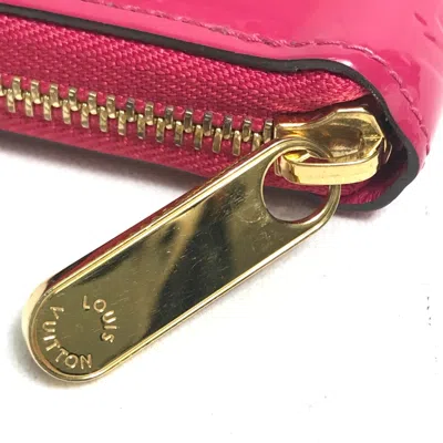 Pre-owned Louis Vuitton Pink Other Long Wallet (bi-fold) ()