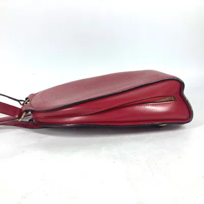 Pre-owned Louis Vuitton Red Color Epi Leather Backpack ()