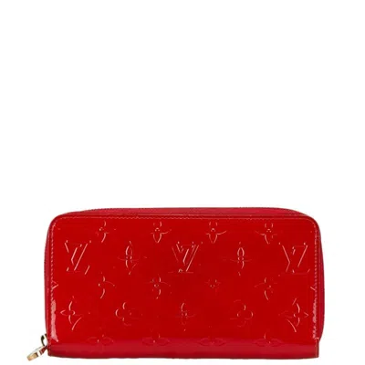 Pre-owned Louis Vuitton Red Color Patent Leather Coin Purse/coin Case ()