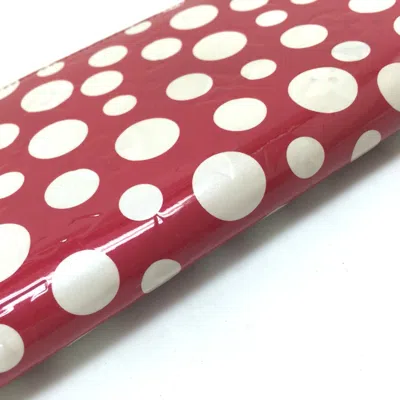Pre-owned Louis Vuitton Red Leather Long Wallet (bi-fold) ()