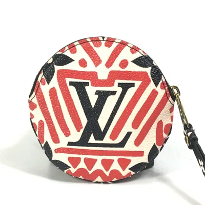 Pre-owned Louis Vuitton Red Other Coin Purse/coin Case ()