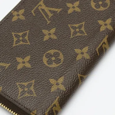 Pre-owned Louis Vuitton Rose Ballerine Monogram Long Wallet (bi-fold) ()