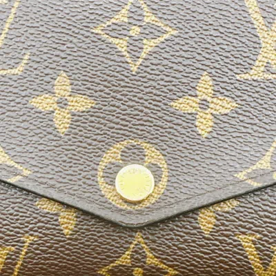 Pre-owned Louis Vuitton Rose Ballerine Monogram Long Wallet (bi-fold) ()