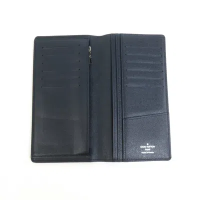 Pre-owned Louis Vuitton Taiga Boreal Taiga Leather Long Wallet (bi-fold) ()