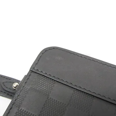 Pre-owned Louis Vuitton Takeoff Black Canvas Clutch Bag ()