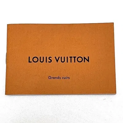 Pre-owned Louis Vuitton Taurillon Noir Leather Long Wallet (bi-fold) ()