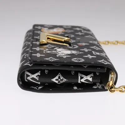 Pre-owned Louis Vuitton Twist Black Canvas Wallet  ()