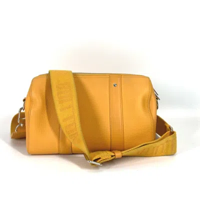 Pre-owned Louis Vuitton Yellow Leather Shoulder Bag ()