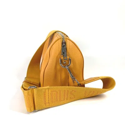 Pre-owned Louis Vuitton Yellow Leather Shoulder Bag ()