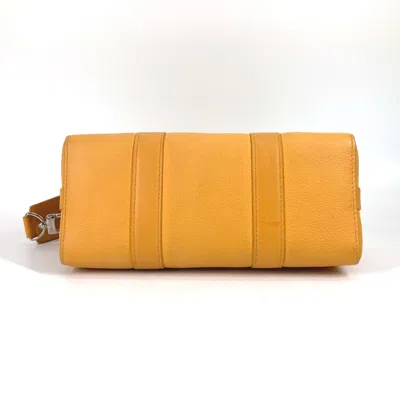 Pre-owned Louis Vuitton Yellow Leather Shoulder Bag ()