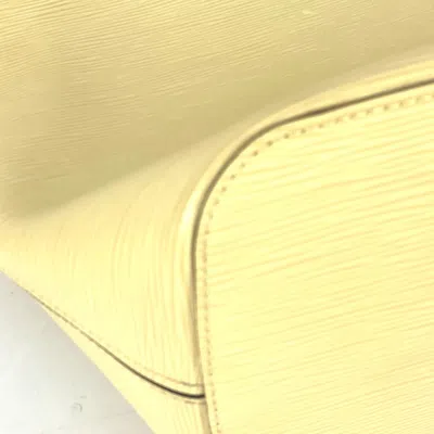 Pre-owned Louis Vuitton Yellow Leather Tote Bag ()