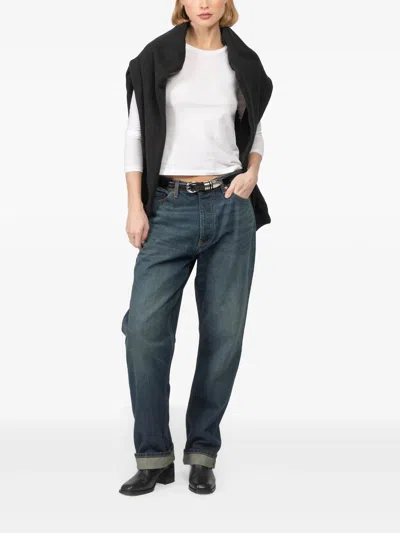 Aya Muse Low Rise Tapered Jeans