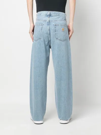Carhartt Jeans  Wip Men Color Gnawed Blue
