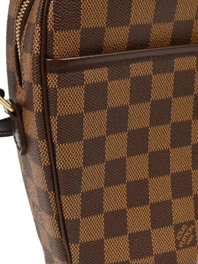 Pre-owned Louis Vuitton 2006 Damier Ipanema Pm Shoulder Bag In Brown