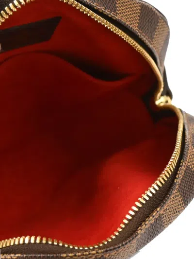 Pre-owned Louis Vuitton 2006 Damier Ipanema Pm Shoulder Bag In Brown