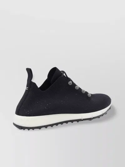 Jimmy Choo 'knitted Sneakers With Sequins - In Grey