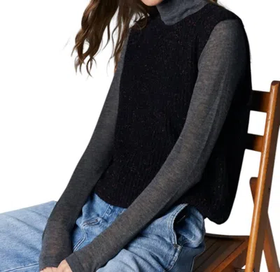 Autumn Cashmere Cropped Donegal Shaker Vest In Constellation In Multi