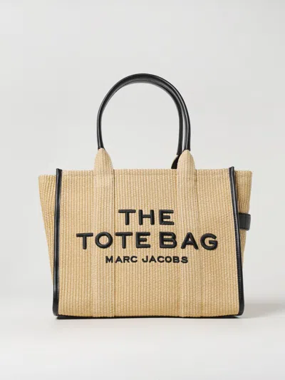 Marc Jacobs Jacquard Large Tote Bag In Beige