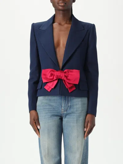 Valentino Woman Blue Blazers