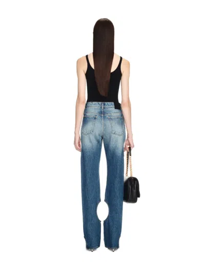 Off-white Vintage Blue Meteor Jeans In Blue