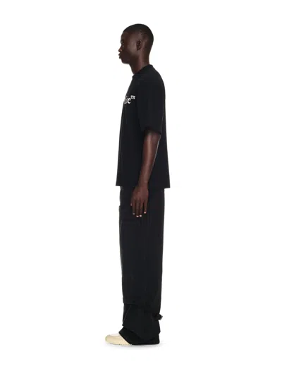 Off-white Canvas Carpenter Pants In Black
