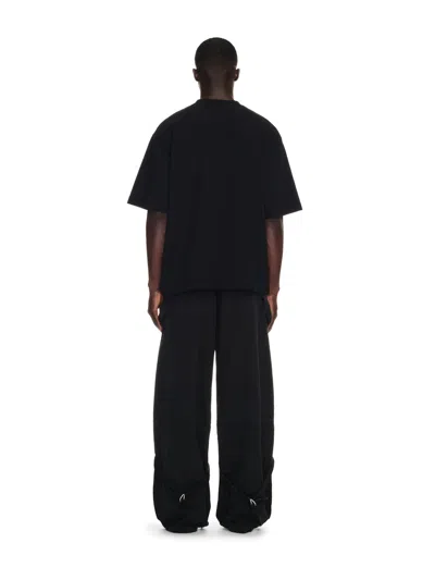 Off-white Canvas Carpenter Pants In Black