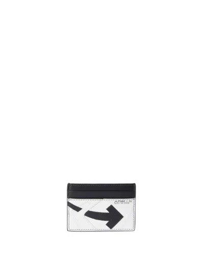 Off-white Ooo Sneaker Card Holder In Black