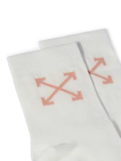 Off-white Arrow Mid-height Socks In White