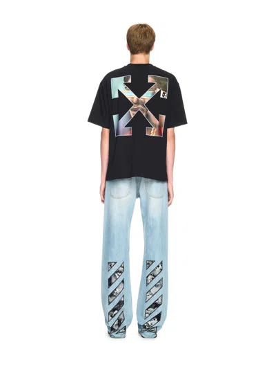 Off-white Black Cotton T-shirt