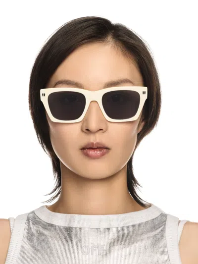 Off-white Valdez Sunglasses In Neutrals