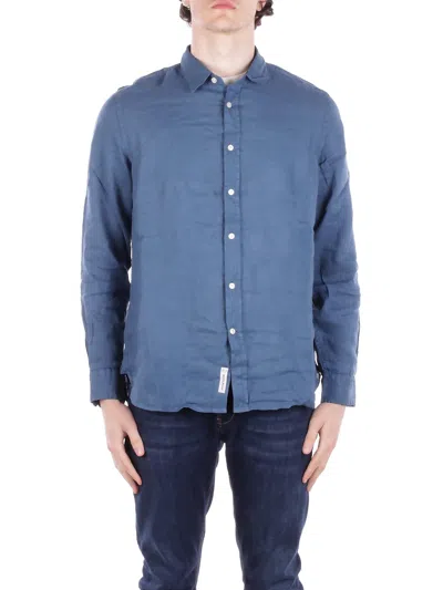 Woolrich Shirt  Men Color Blue In Aviazione Blu