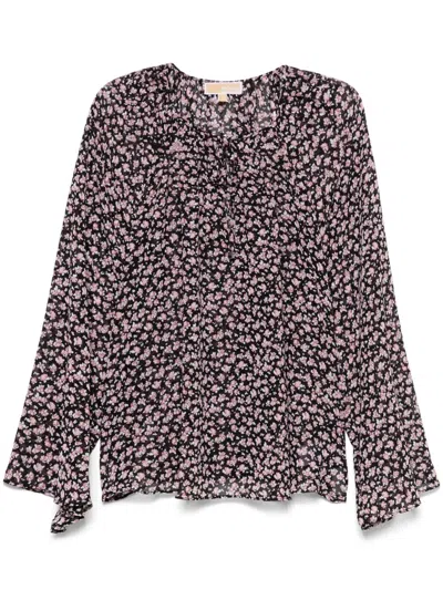 Michael Kors Georgette Blouse In Rosa