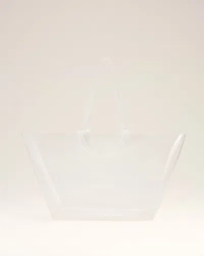 Ami Alexandre Mattiussi Limited Edition Transparent Midi Tote Bag Transparent In Transparent
