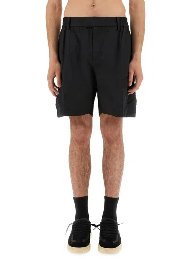 Represent Cargo Tech Shorts In Black