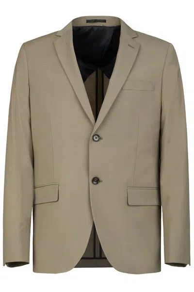 Gazzarrini X Michele Franzese Wool-blend Suit In Neutral
