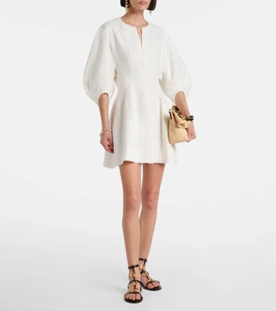 Amanu The Bazaruto Embellished Croc-effect Leather Sandals In Black