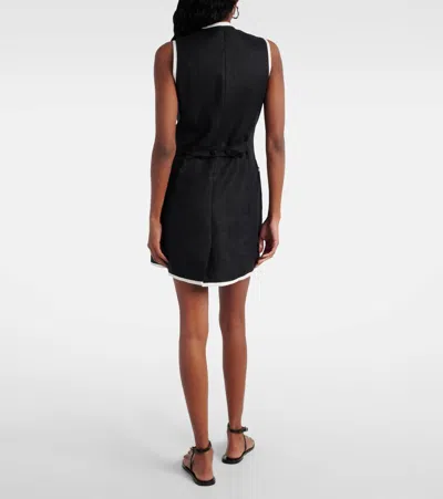 LERIA亚麻迷你连衣裙