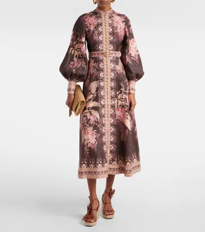 ORCHID 110皮革坡跟凉鞋