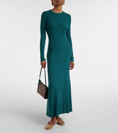 Gianvito Rossi Shanti Embellished Suede Ballet Flats In Beige