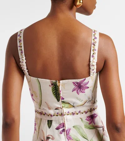 Agua By Agua Bendita Lima Printed Cotton Maxi Dress In Pattern