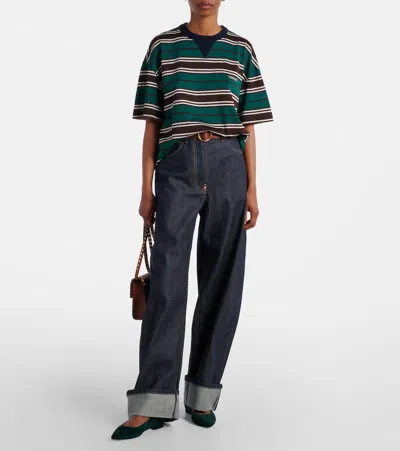 Gianvito Rossi Gianvito Suede Ballet Flats In Green