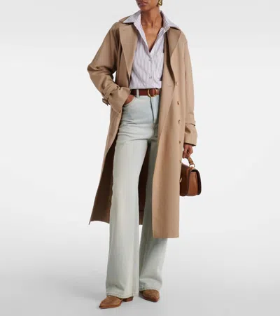 Gianvito Rossi Suede Leather Ankle Boots In Brown