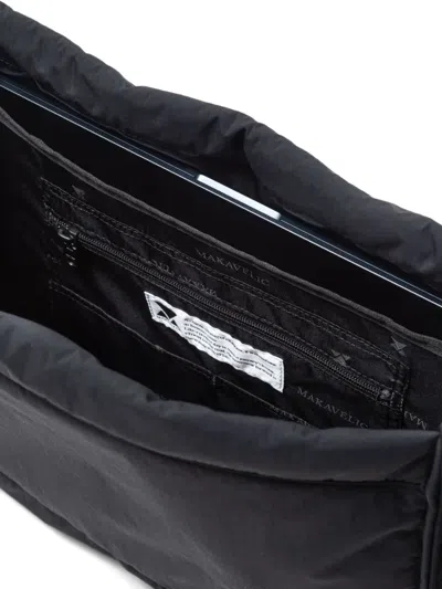 Makavelic Buzz Shoulder Bag In Black