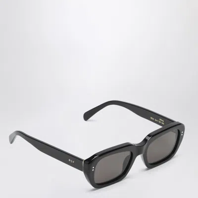 Retrosuperfuture Miles Rectangle Frame Sunglasses In Black