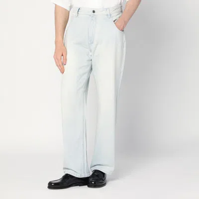 New Amsterdam Surf Association Light Washed Light Blue Jeans In Light Blue