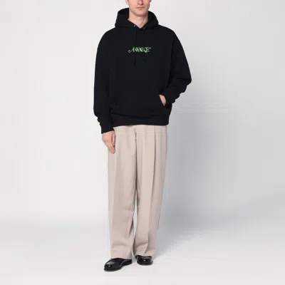 Awake Ny Logo Hoodie In Black