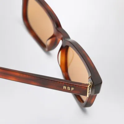 Retrosuperfuture Brown Gesto Sunglasses In Havana Diversa